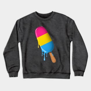 Pansexual Shirt Ice Cream Pansexual Flag LGBTQ Pansexual Crewneck Sweatshirt